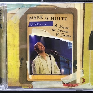 Mark Schultz Live A Night Of Stories & Songs Rare New Sealed CD / DVD Set