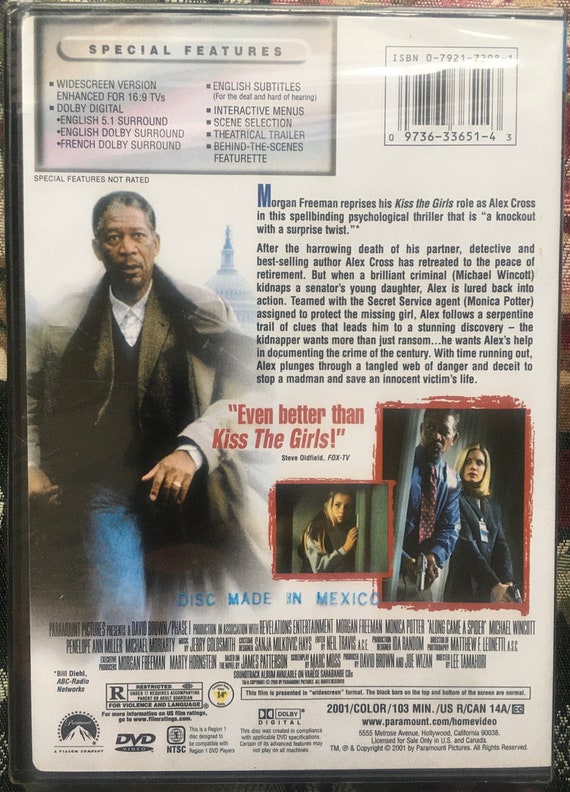 Morgan Freeman Along Came a Spider Directed by Lee Tamahori New