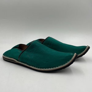 Handmade Aladdin Babouche | Handwoven Leather Moroccan Slippers | Artisan Pointed-Toe Shoes | Unique Gift for Him, Aladdin Slippers for Men