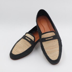 Wedding Raffia Shoes Men, Moroccan Raffia Shoes, Raffia Loafers for Men, Handmade Raffia Loafers, Premium Raffia Loafers, Men’s Raffia Shoes unique gift for your father, grandfather, or a special friend raffia moccasins are perfect  stylish new pair
