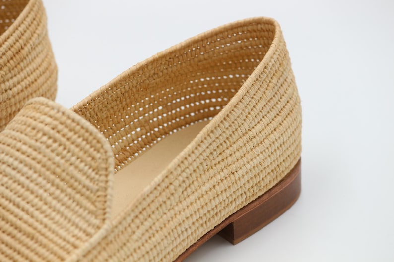 Wedding raffia shoes for men, handmade Moroccan raffia loafers, stylish raffia shoes for men, vegan raffia shoes, artisan-crafted men’s loafers, breathable summer footwear, casual and formal raffia shoes, perfect gift for him, lightweight Moroccan shoes.