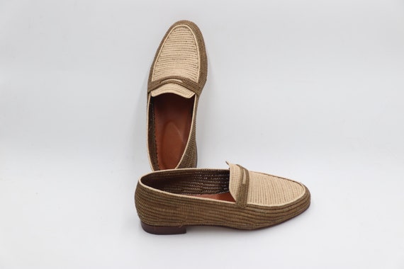 Handcrafted Men’s Derby Shoes - Raffia wedding Dress Shoes