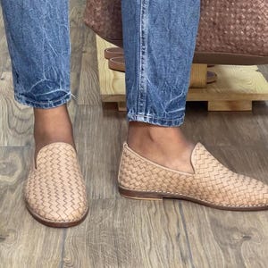 Braided leather moccasins for men, Men's braided leather shoes, Handmade leather moccasins, Premium braided moccasin shoes, braided loafers, Best braided leather, moccasins for men, Stylish men's braided leather shoes, Comfortable moccasins braided