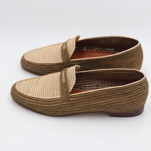 Wedding Raffia Shoes Men, Moroccan Raffia Shoes, Raffia Loafers for Men, Handmade Raffia Loafers, Premium Raffia Loafers, Men’s Raffia Shoes unique gift for your father, grandfather, or a special friend raffia moccasins are perfect  stylish new pair