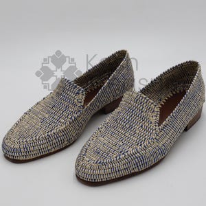 Wedding Raffia Shoes Men, Moroccan Raffia Shoes, Raffia Loafers for Men, Handmade Raffia Loafer, Premium Raffia Loafer perfect stylish choice for weddings, Valentines Day, Christmas, or birthdays unique design comfortable fit charming raffia moccasin