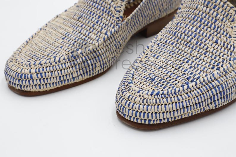 Wedding Raffia Shoes Men, Moroccan Raffia Shoes, Raffia Loafers for Men, Handmade Raffia Loafer, Premium Raffia Loafer perfect stylish choice for weddings, Valentines Day, Christmas, or birthdays unique design comfortable fit charming raffia moccasin