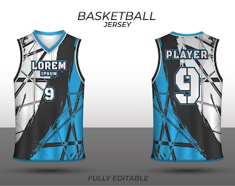 50 Jersey Sublimation Editable With Adobe Illustrator Only - Etsy