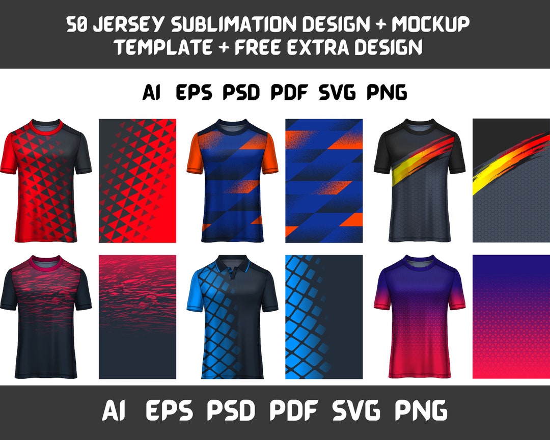 Más de 50 camisetas sublimadas con IA Corel Draw, PSD, PNG, SVG
