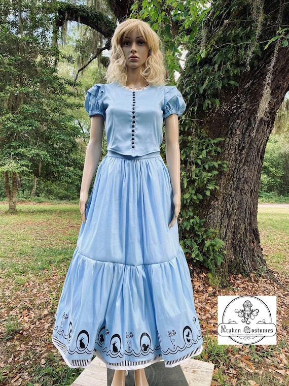 Alice in Wonderland Victorian Gown