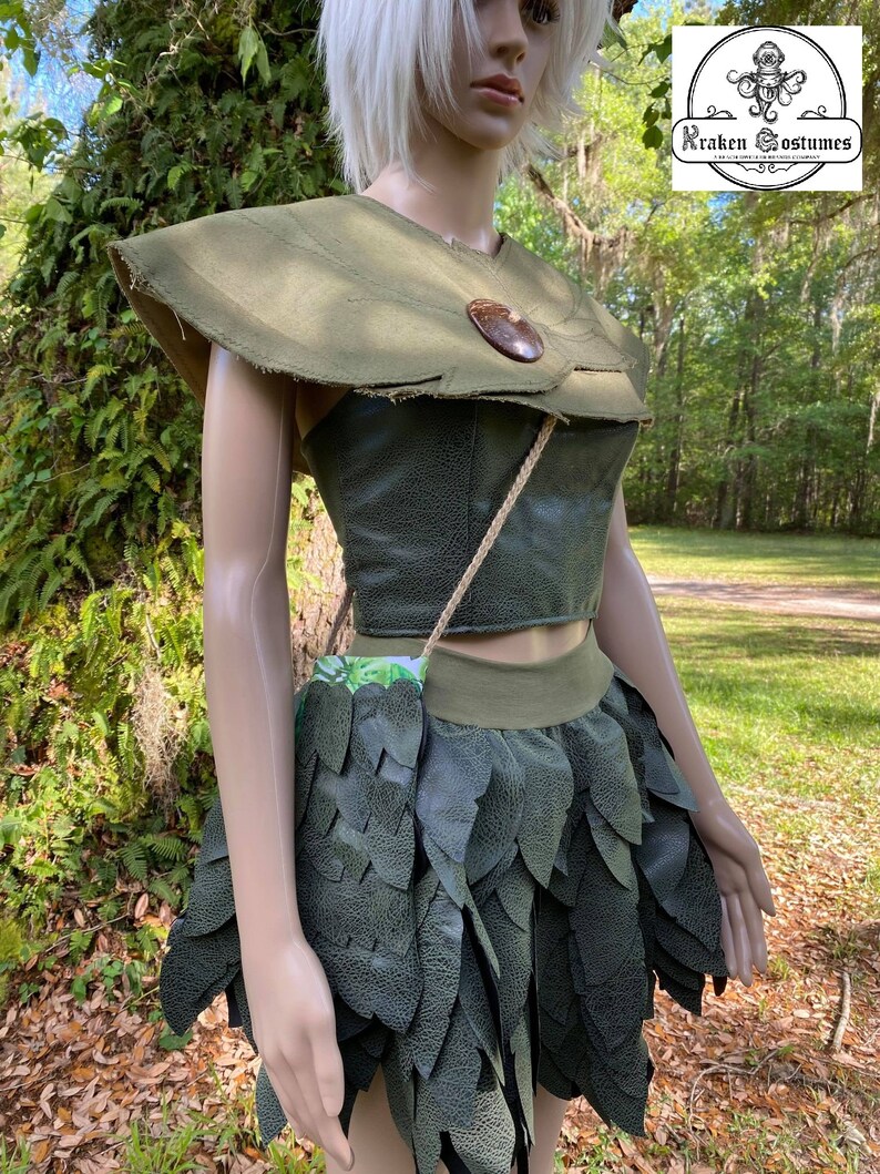 Tinkerbell Costume, Custom Sizes Available, Adult Neverland Cosplay, Festival, Masquerade, Peter Pan, Tink image 2