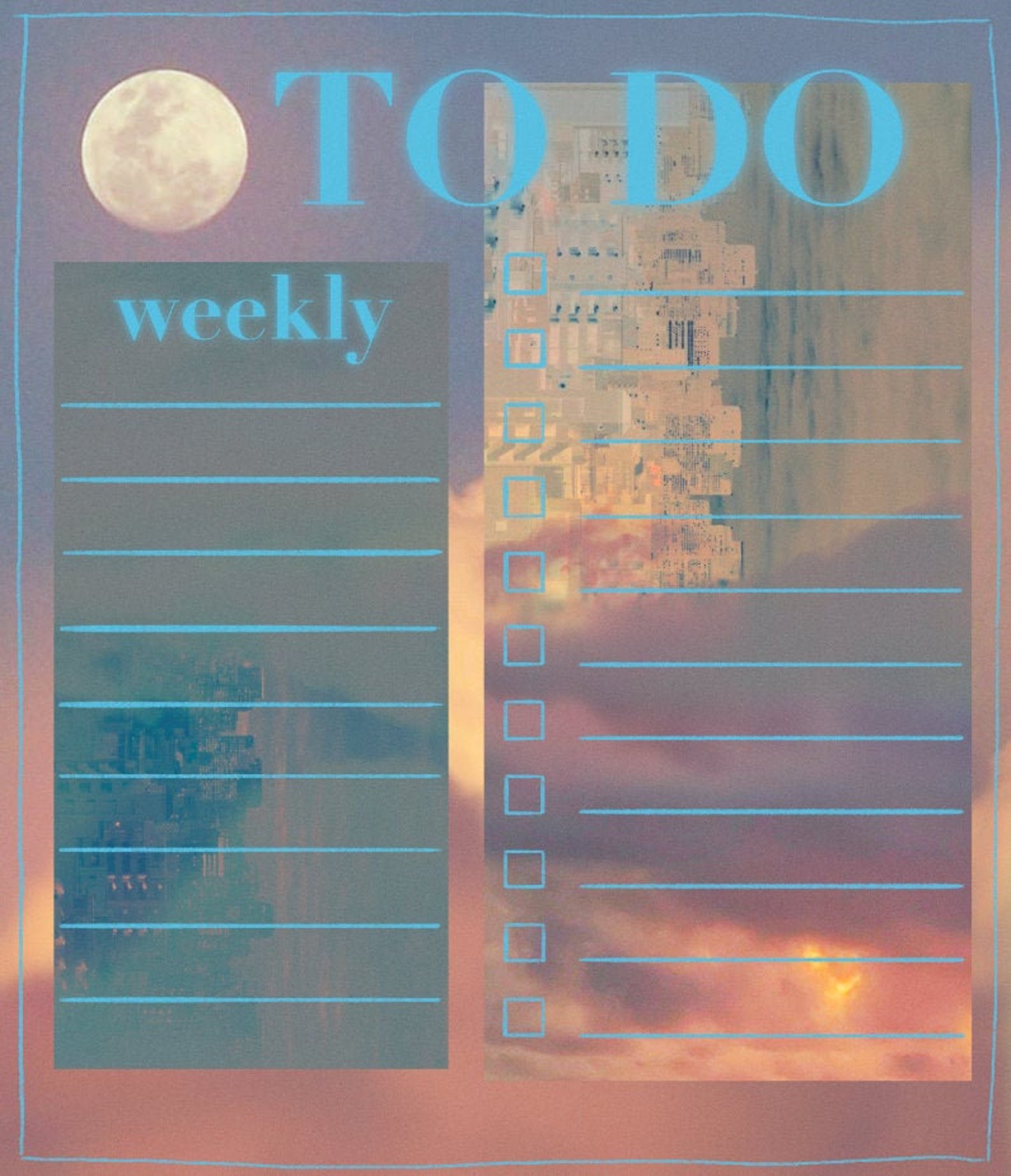 To Do List Aesthetic Printable Printable World Holiday