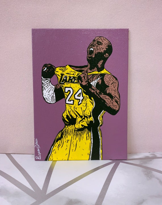 Kobe cheap bryant painting