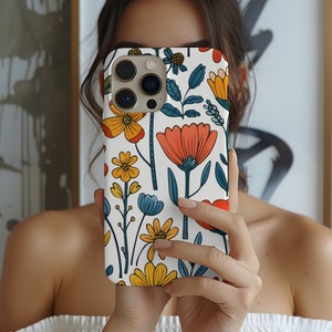 Birth Month Flower Birthday Phone Case iPhone 14 13 12 Pro Max Mini X Xs Xr SE Flexi case,Galaxy S20 S21 S22 Ultra image 1