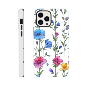Birth Month Flower larkspur july Birthday Phone Case iPhone 14 13 12 Pro Max Mini X Xs Xr SE Flexi case,Galaxy S20 S21 S22 Ultra iPhone 12 Pro