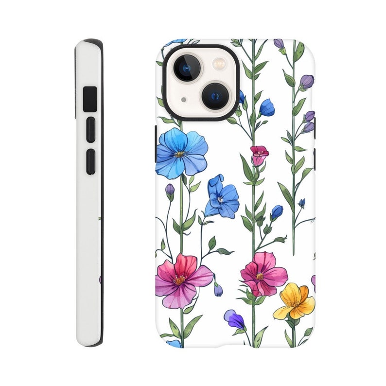 Birth Month Flower larkspur july Birthday Phone Case iPhone 14 13 12 Pro Max Mini X Xs Xr SE Flexi case,Galaxy S20 S21 S22 Ultra iPhone 13 Mini