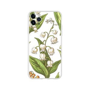 Geboortemaand Bloem lelietje-van-dalen mei Verjaardag Telefoonhoesje iPhone 14 13 12 Pro Max Mini X Xs Xr SE Flexi case, Galaxy S20 S21 S22 Ultra iPhone 11 Pro Max