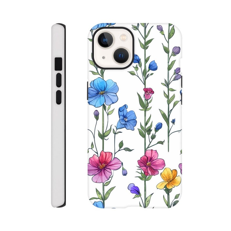 Birth Month Flower larkspur july Birthday Phone Case iPhone 14 13 12 Pro Max Mini X Xs Xr SE Flexi case,Galaxy S20 S21 S22 Ultra iPhone 13