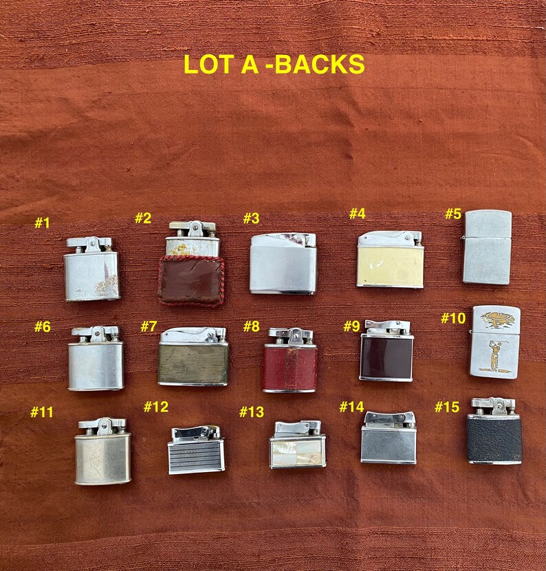 Vintage Lighters Zippo Ronson Penguin Kaschie Bullet Etsy