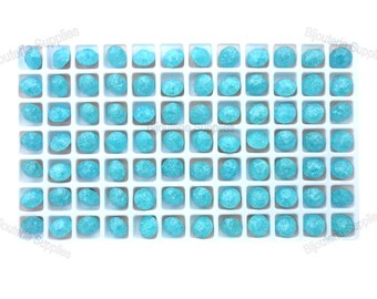 Aurora Aquamarine ICE Speckled Crystals, Foiled Back 1088 8mm Round 39ss Chatons, Empty Cup Chain DIY Jewelry, Multi Pack Quantity Discount