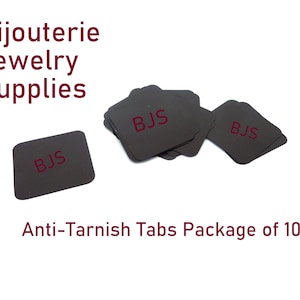 Anti Tarnish Tabs, Keeps Your Jewelry Tarnish Free, Lasts Up To One Year, Jewelry Protection Storage, Jewelry Accessories (Package of 10)