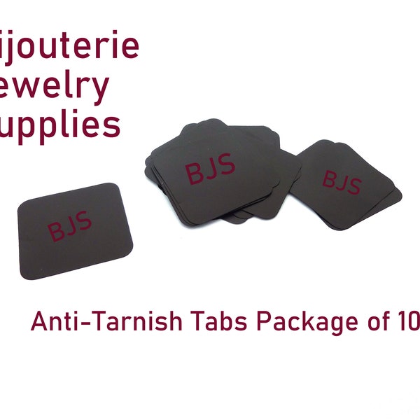 Anti Tarnish Tabs, Keeps Your Jewelry Tarnish Free, Lasts Up To One Year, Jewelry Protection Storage, Jewelry Accessories (Package of 10)