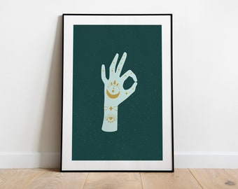 Poster: Mystic Hand Okay