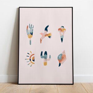Poster: Boho Sommer Kollektion