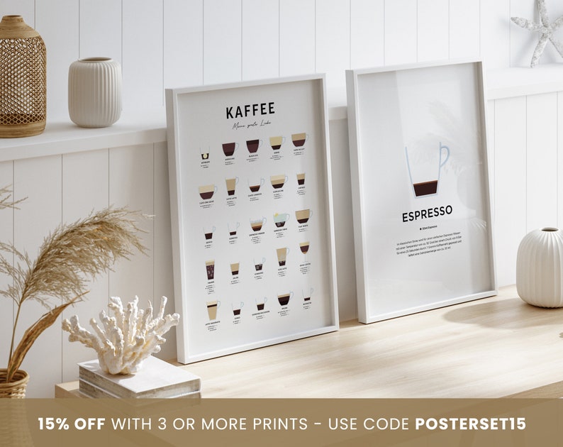 Poster: Kaffee und Zubereitung Bild 3