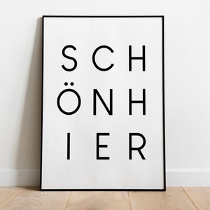 Poster: Bellissimo qui, in bianco e nero