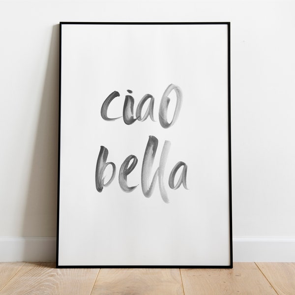 Poster: 'Ciao Bella'