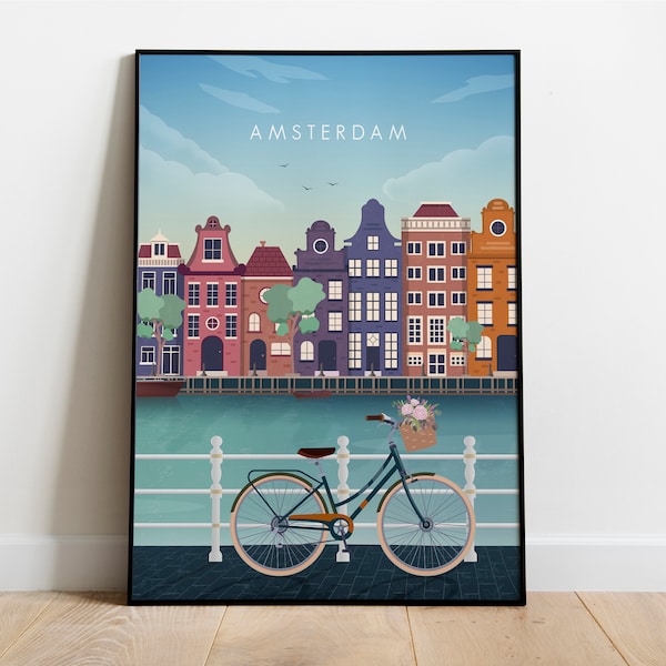 Poster: Illustration Amsterdam