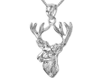 deer head pendant