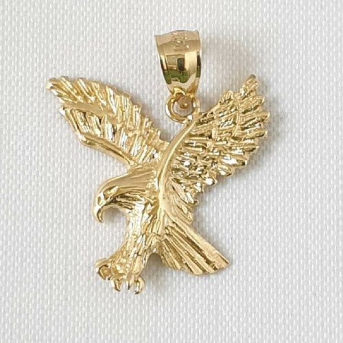 Avariah 14K Yellow Gold Florida State Shape Pendant - 22.9mm, Genuine Gold Charm For Necklace