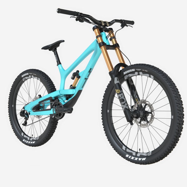 Limited Stock YT Tues Downhill DH Mountain Bike Textured High Poly  3D model blend, dae, fbx, obj, usd, pbr Files Instant Download