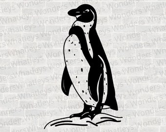 penguin svg - penguin cut file - penguin clip art - penguin tshirt file - animal svg - zoo svg