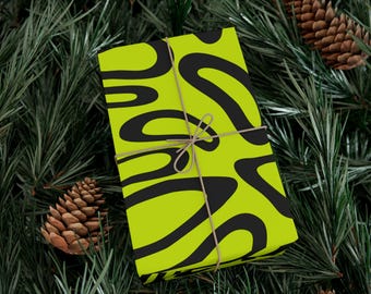 Papel de regalo con diseño de casco inspirado en Lando, vibrantes diseños de carreras, papel de regalo con estampado neón de automovilismo, artículos para fiestas de cumpleaños, regalo para fanáticos de las carreras