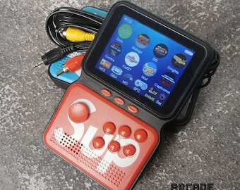Red Sup M3 Gamebox Console, Handheld Retro Arcade Game Console for Road Trip, Family Travel | Perfect Gift for Kids, Dads, Bestfriend, Gamer