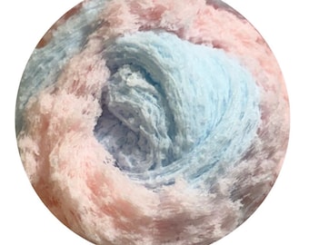 Nube de Algodón de Sueño — Slime de Nube de Algodón de Azúcar Perfumado — Rosa, Azul o Morado