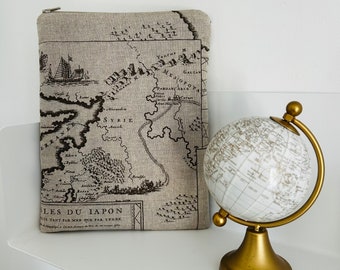 Book sleeve - Old map (format of your choice)