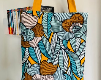 Sac fourre-tout/Totebag - Fleurs Rousseau Multicolore