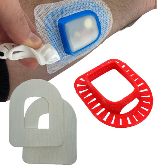 Omnipod GripShield® Bump Protector, Reusable Protection Cover, Flexible, Pump Cover, Reusable-Includes 2 Sample Adhesive Overlay Patches