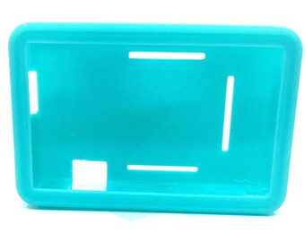 Neon Teal Tandem X2 Pump Case: Easy Access-Charging & Cartridge Changes- Pick Clip Orientation- Vertical, Horizontal, Inverted, or No Clip