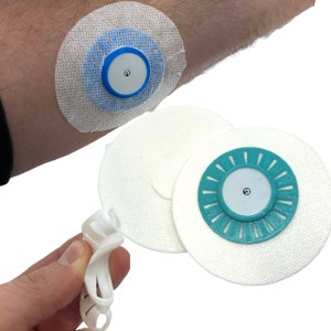 Flexible Libre GripShield™  Reusable Bump Protection, Libre 2, 2+ & 14 day Armor Guard - Includes 2 Sample Adhesive Overlay Patches/Tapes