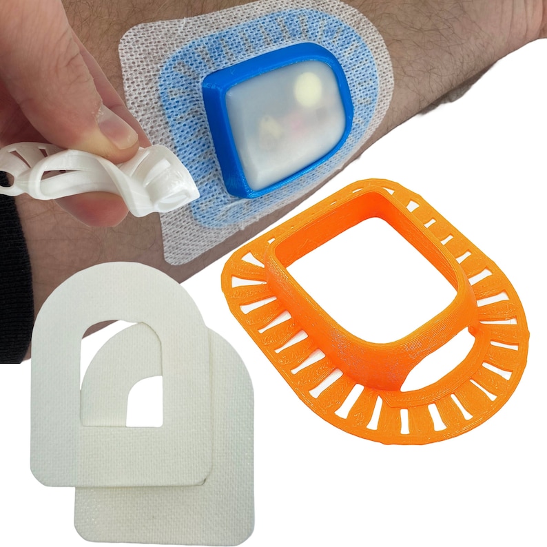 Omnipod GripShield™ Bump Guards: Essential protection for diabetic lifestyles, safeguarding insulin pumps from impacts and bumps.