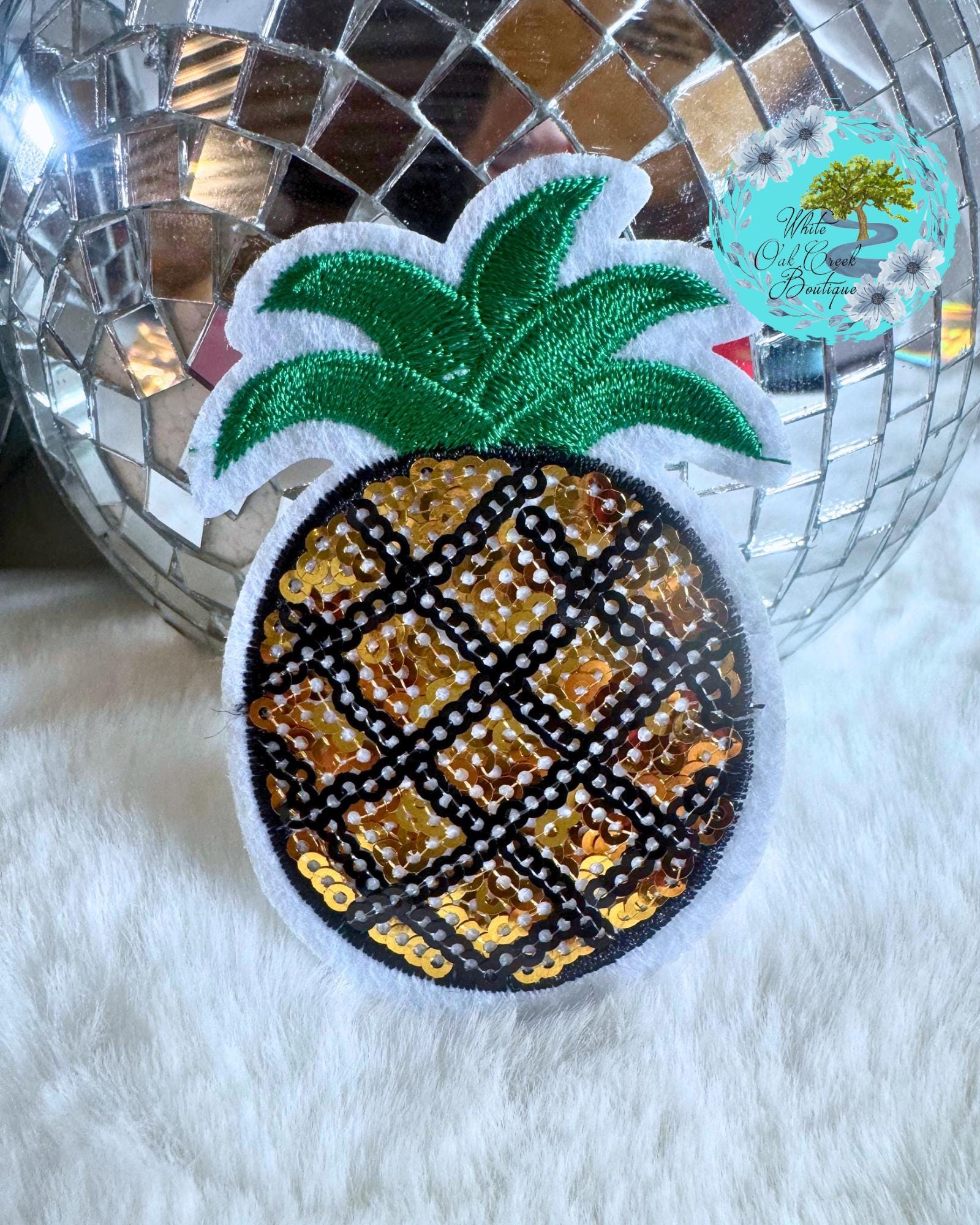 Black w/ Sequin Pineapple Sun Hat BlackUnderbrim_2_2048x.jpg?v=  main image 3