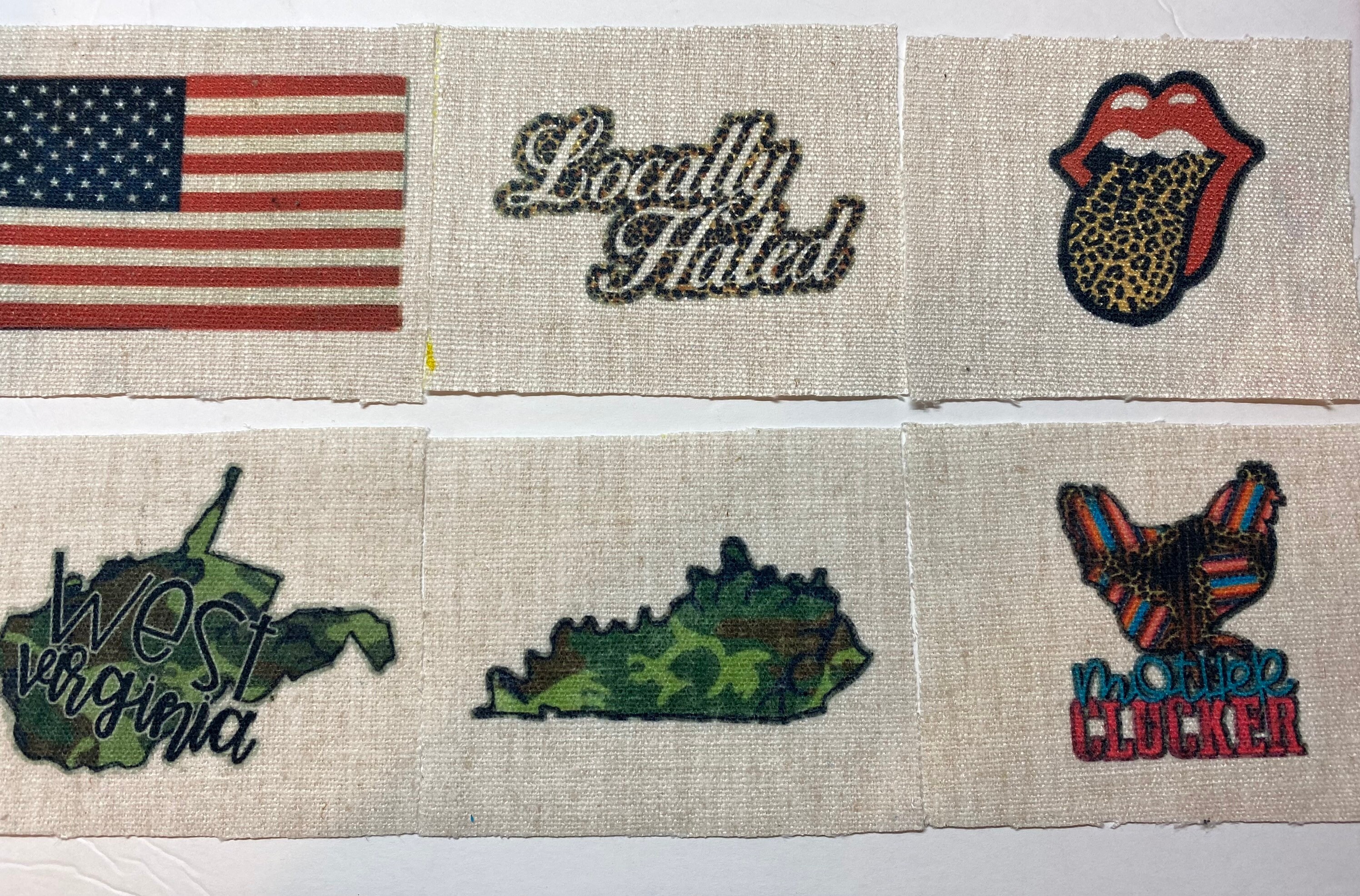 Hat Patches Sublimation Prints Etsy