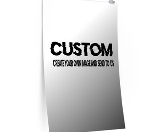 Envíame una foto tuya personalizada para que aparezca en la cara de un póster