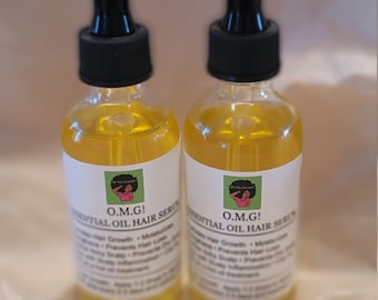 2oz Essential Oil Hair Serum