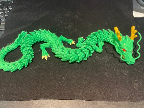 Custom Gifts for Teens Desk Fidget Toy Articulated Dragon Toy Flexi Dragon ADHD Fidget Adult MAGNETIC Crystal Dragon Sensory Dragon