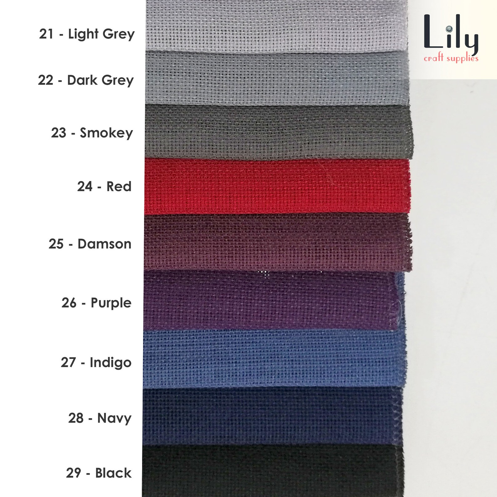 Cross Stitch Fabric, 16 Count Embroidery Fabric With a Linen Look, 16